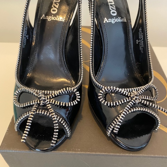 Enzo Angiolini Peep Toe Pumps - Sz 6 - Picture 7 of 16